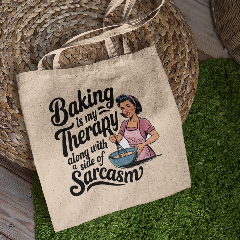 Baking Therapy Tote Bag